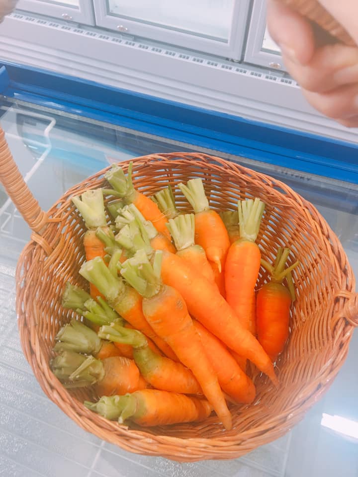 Cà rốt hữu cơ