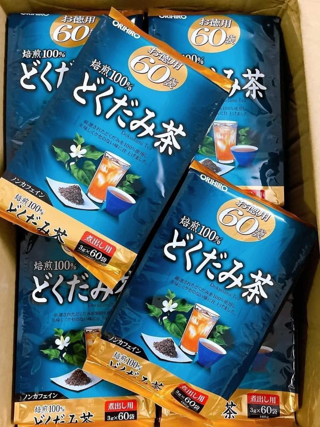 TRÀ DIÊP CÁ ORIHIRO DOKUDAMI TEA 60 GÓI  X 3G