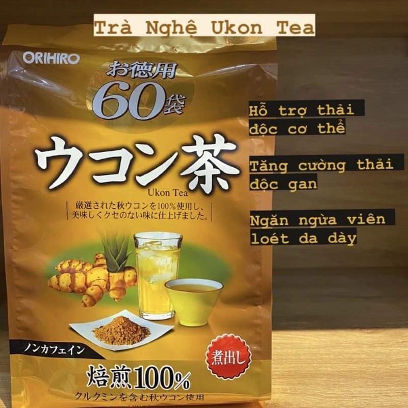 Trà nghệ mùa thu Orihiro 60 gói 