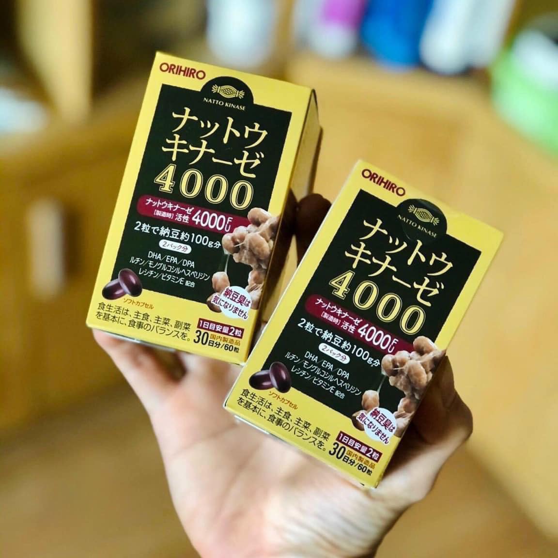 VIÊN UỐNG ORIHIRO NATTO KINASE 4000 FU